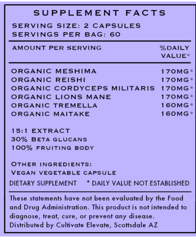 6mix Mushroom Capsules